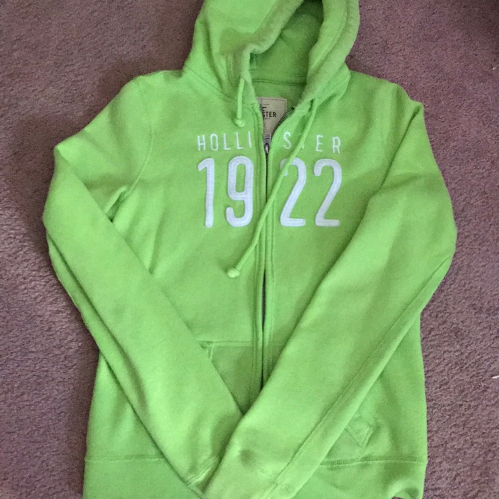 Hollister zip up sweatshirt